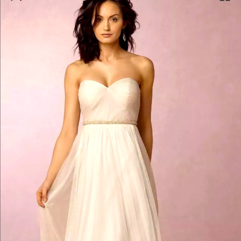 JENNY YOO for Anthro Wedding Dress size 6, NWOT